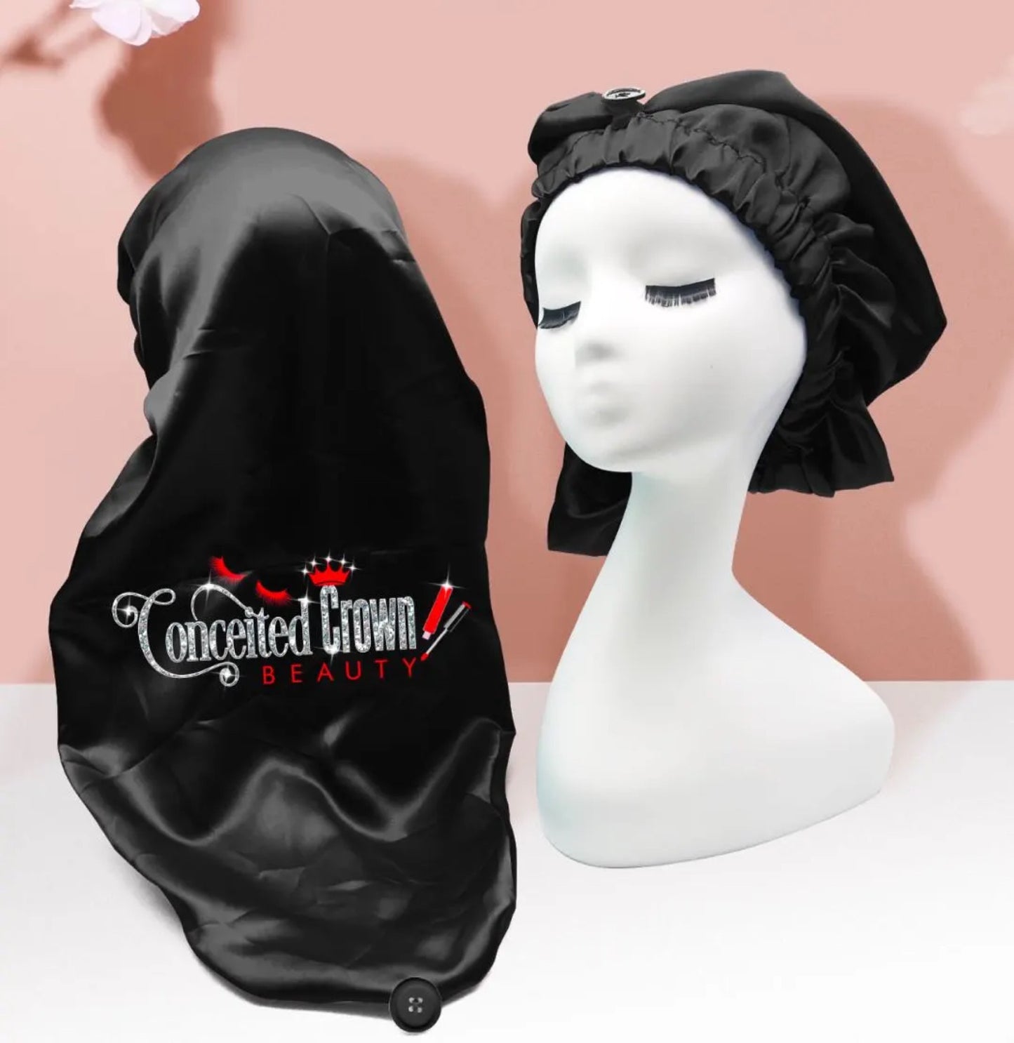 Long Satin Bonnet